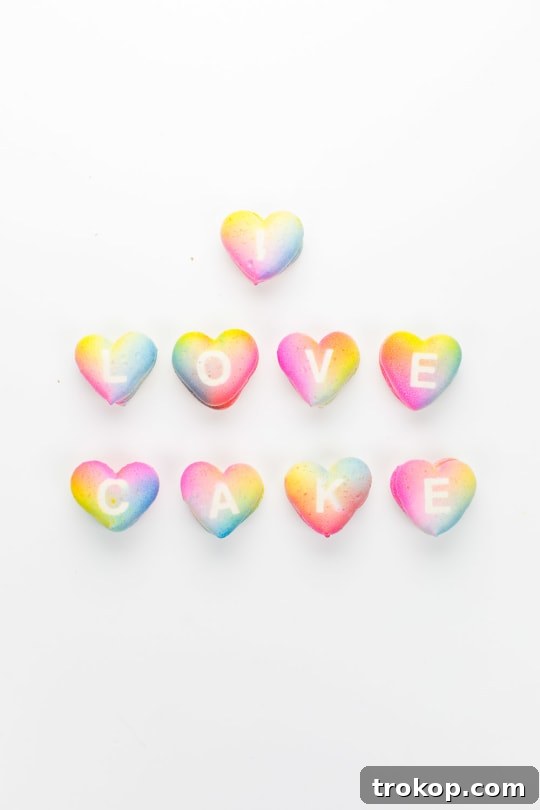 Handcrafted Ombré Message Macarons 15 DIY gradient message macarons - sugar and cloth