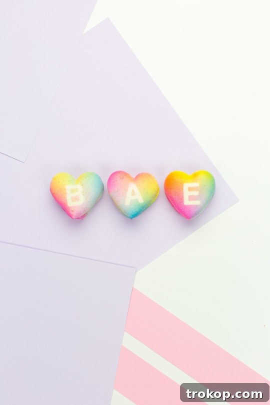 Handcrafted Ombré Message Macarons 4 DIY gradient message macarons - sugar and cloth