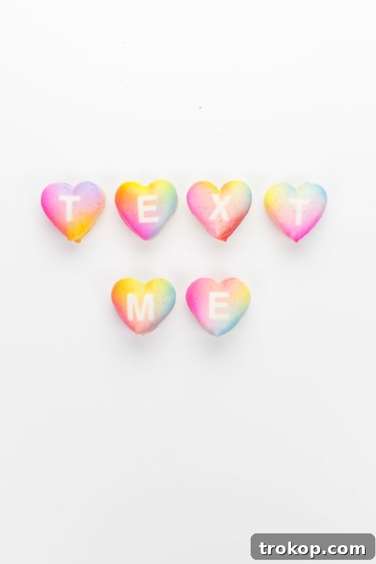 Handcrafted Ombré Message Macarons 10 DIY gradient message macarons - sugar and cloth
