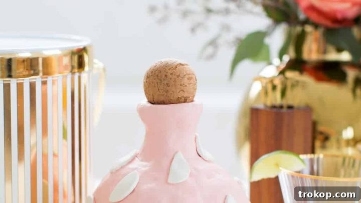 DIY Clay Decanter