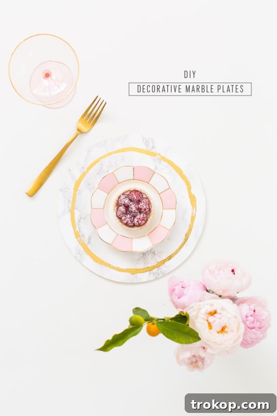 DIY Chic Marbled Plates 14 Header image for DIY marble plates article