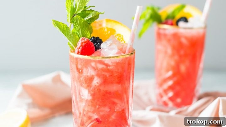 Sherry Berry Cobbler Cocktail