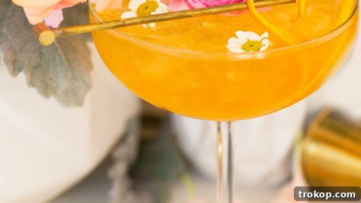 Whiskey Dreamsicle Cocktail