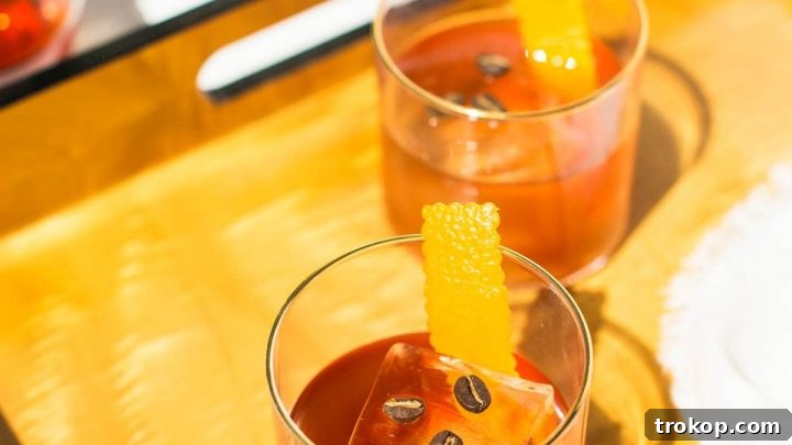 Coffee Old Fashioned Cocktail