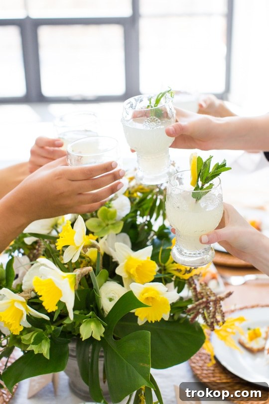 Kendin Yap Peçetelerle Modern Bahar Sofraları 10 Daisy-themed spring party details, including tableware and decor