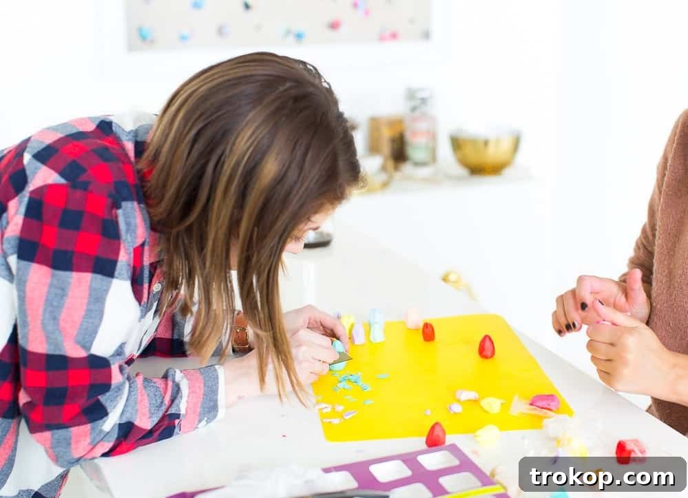 behind the scenes of DIY projects - sugar and cloth