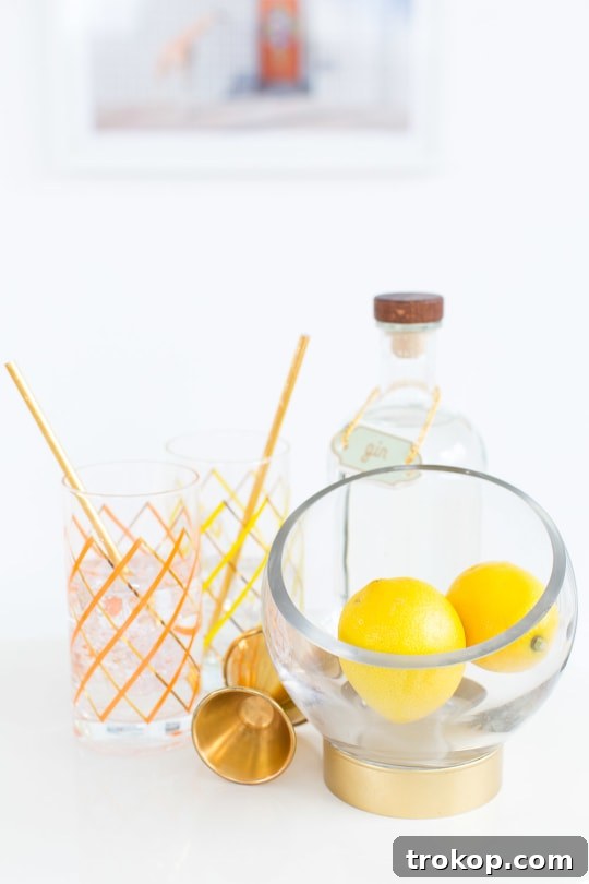 Build Your Own Vintage Mobile Bar 5 Applying pink scalloped vinyl trim to the retro DIY portable bar