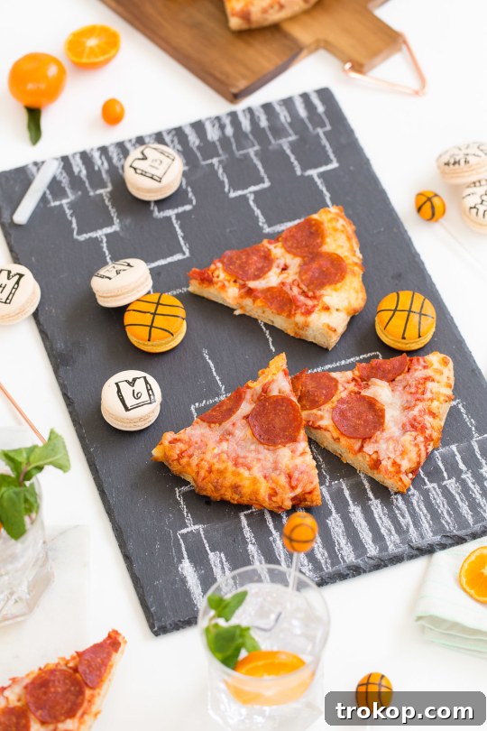 Slam Dunk Snacks: 3 Easy DIY Basketball Party Treats 7 3 DIY Ideas for a modern basketball watch party! - sugar and cloth