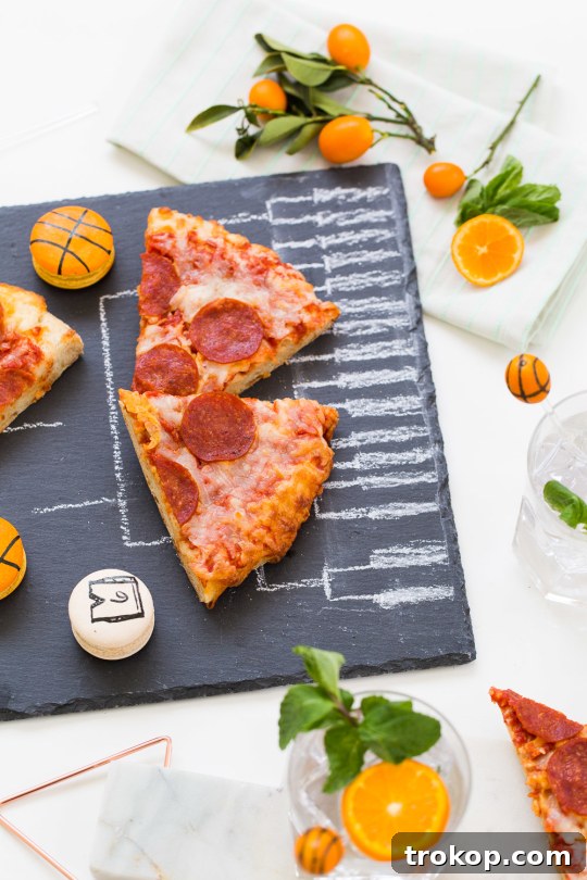 Slam Dunk Snacks: 3 Easy DIY Basketball Party Treats 9 3 DIY Ideas for a modern basketball watch party! - sugar and cloth
