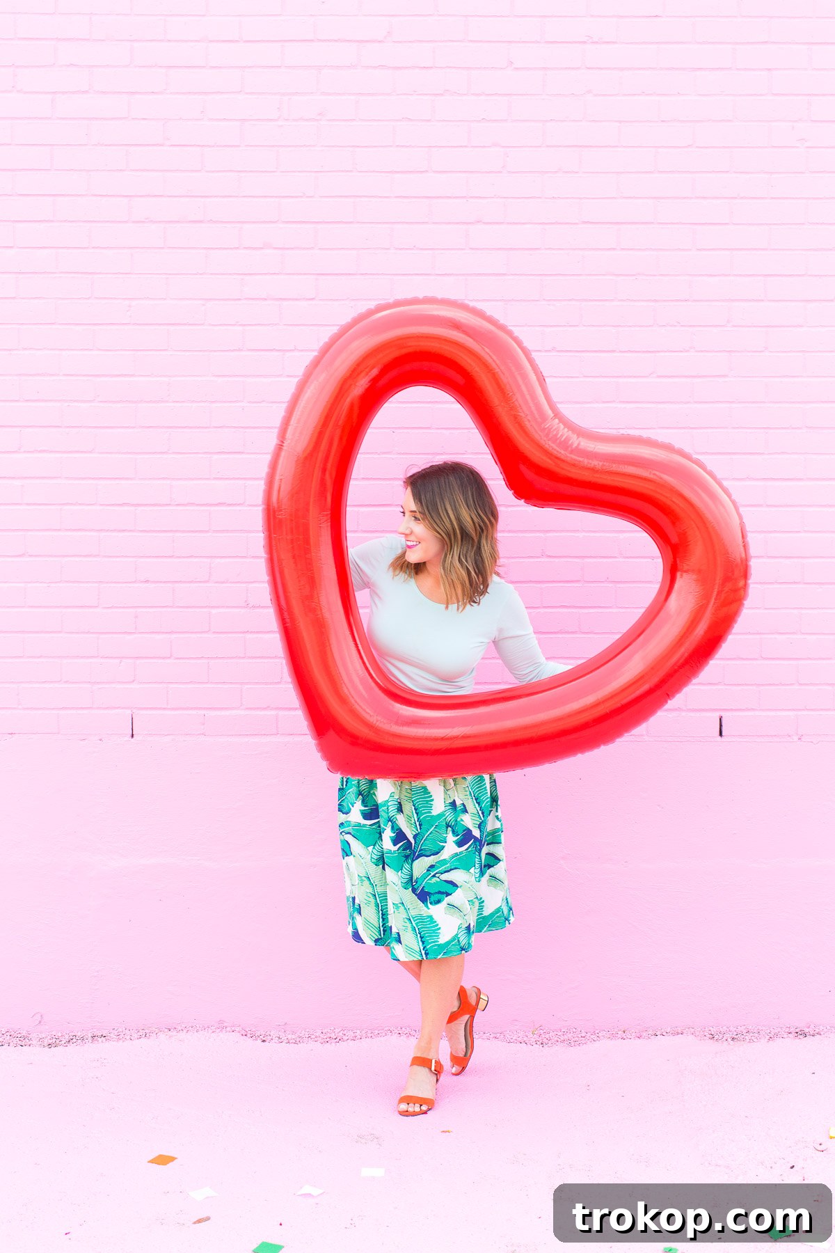 Houston's Canvas of Hues by Sugar & Cloth 2 The vibrant Sugar and Cloth color wall in Houston, Texas, a must-visit photo destination.