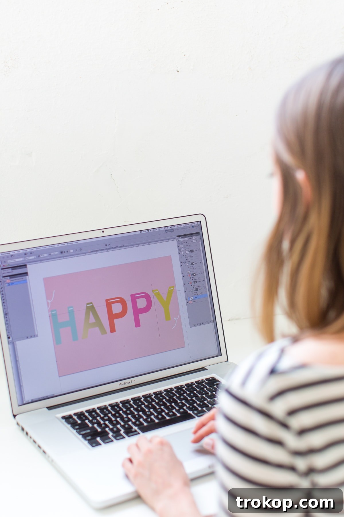 An Inside Look at Our Hallmark Mother's Day Cards 7 Behind-the-scenes of the Sugar & Cloth and Hallmark collaboration, showcasing Ashley Rose's creative journey in card design.