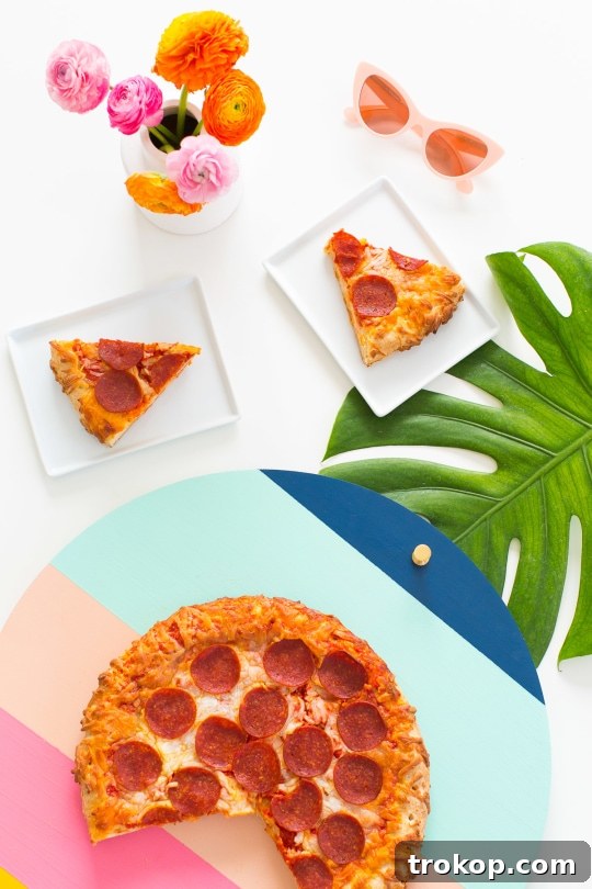 DIY Retro Lazy Susan for Summer Entertaining