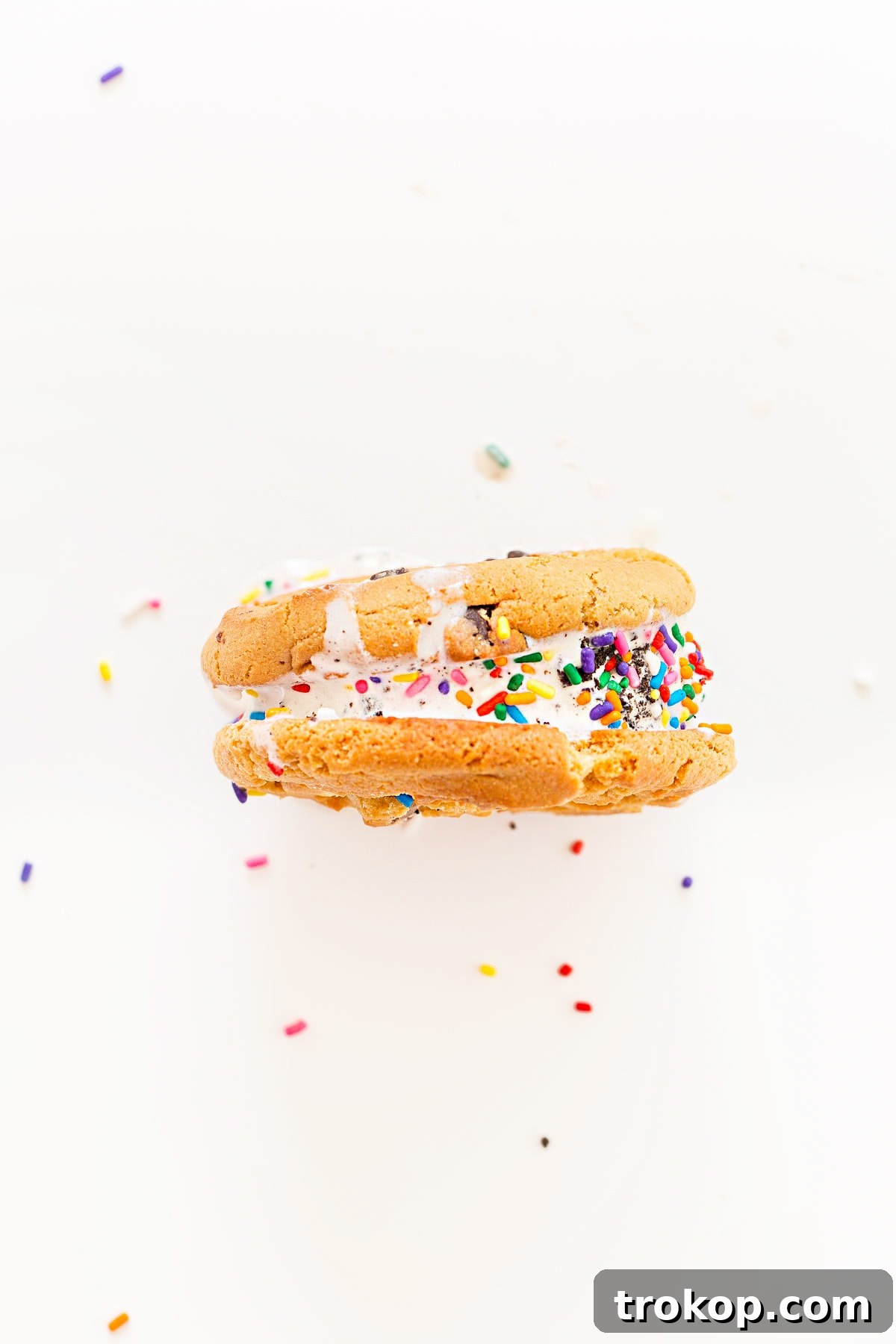 Delicious Baskin-Robbins warm cookie ice cream sandwiches, a treat that combines gooey cookies and creamy ice cream for ultimate satisfaction.