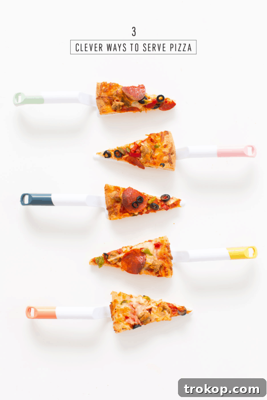 Creative pizza party ideas and stylish serving solutions for summer entertaining.