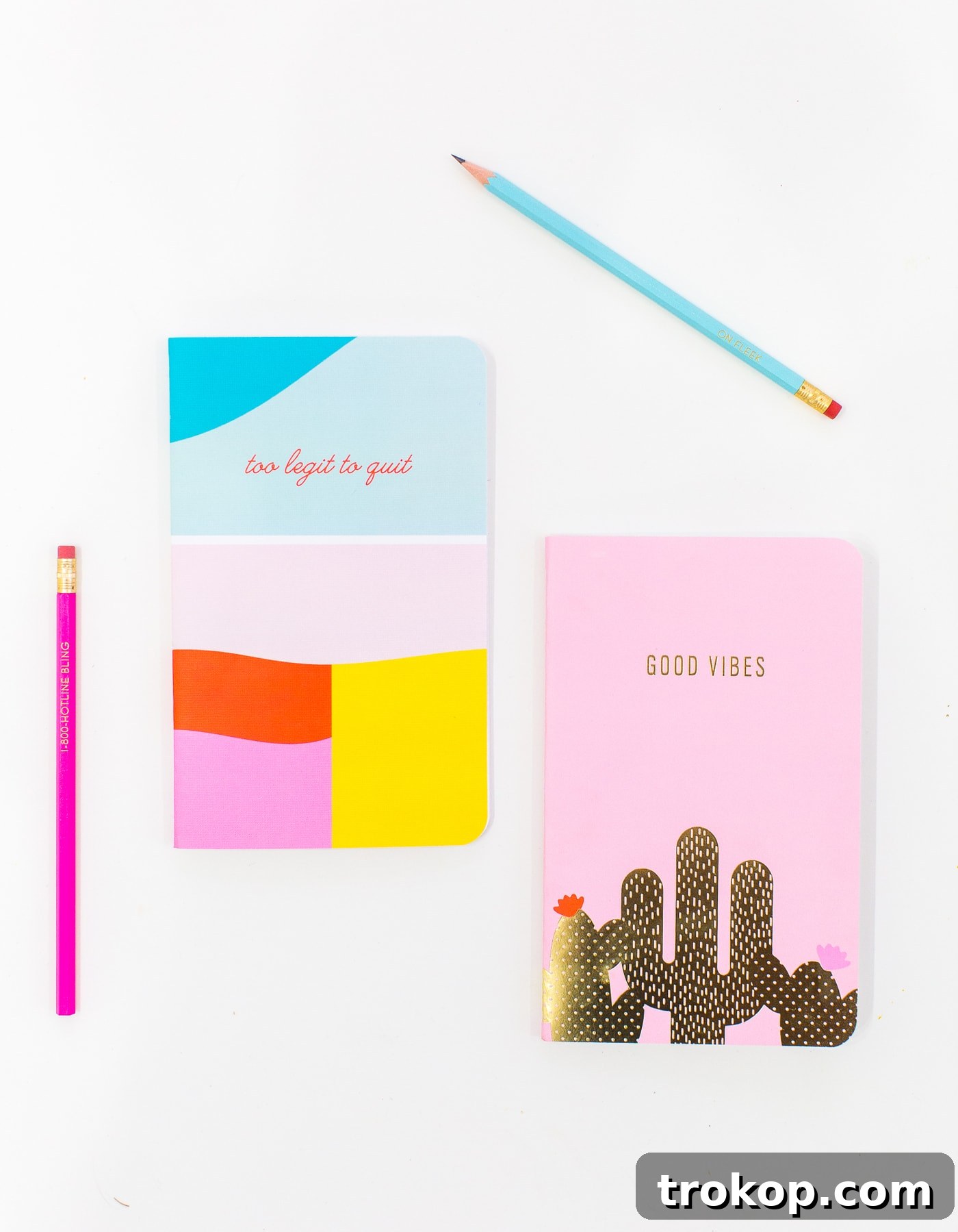 Customizable Notebooks by May Designs and Sugar & Cloth