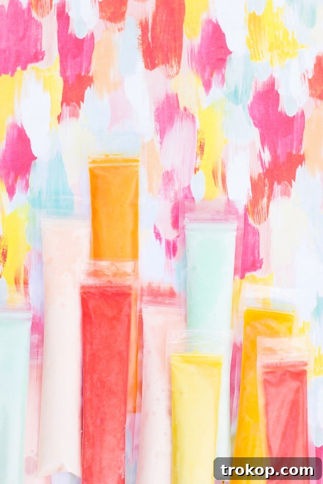 Alcoholic Freeze Pops Recipe