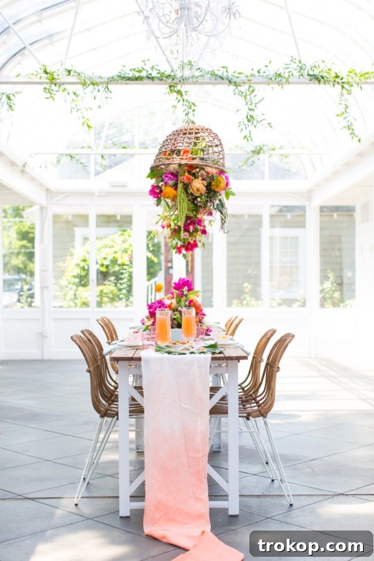Our tropical garden party and DIY fruit necklaces for Summer! - sugar and cloth - houston blogger - entertaining ideas