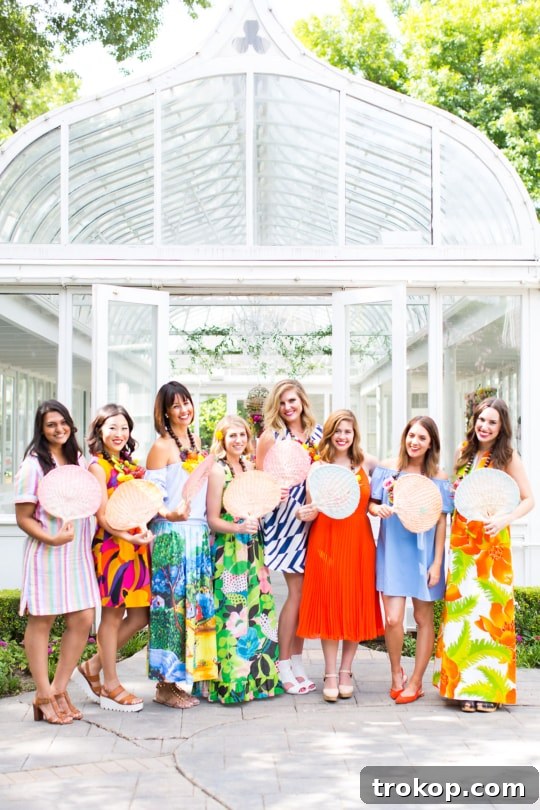 Our tropical garden party and DIY fruit necklaces for Summer! - sugar and cloth - houston blogger - entertaining ideas