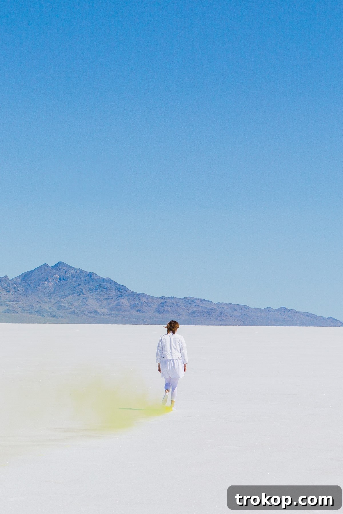 Colorful Expression at the Salt Flats