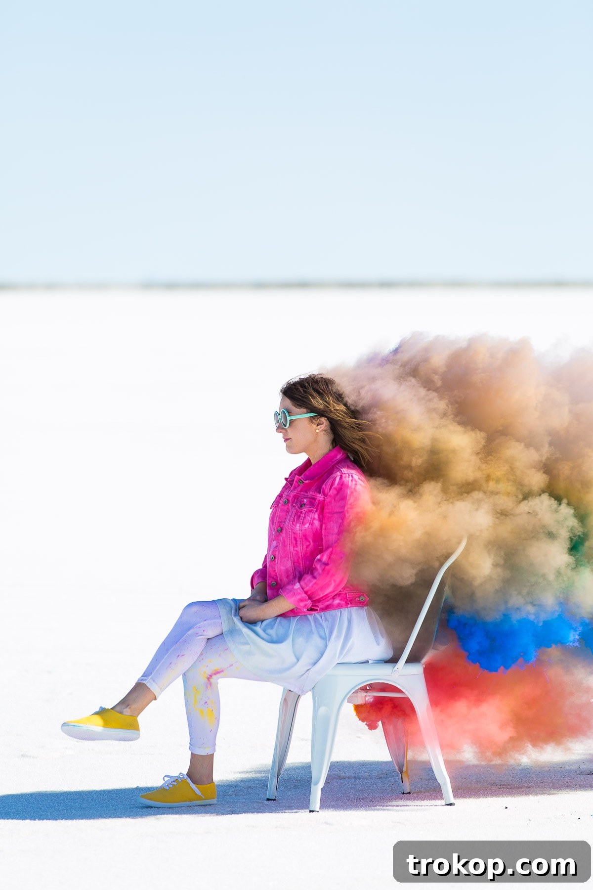 Unique Photography on the Salt Flats