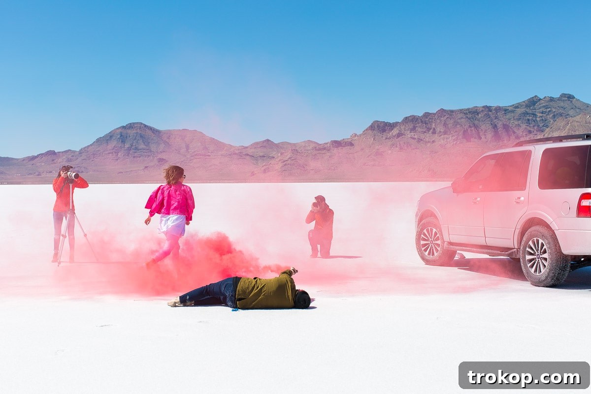 The Beauty of the Utah Salt Flats