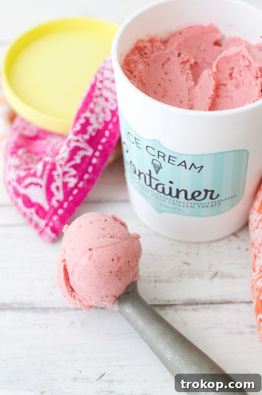 Effortless 3-Ingredient Ice Cream Delights 5 Yummy 3 ingredient strawberry ice cream bon bons - sugar and cloth - dessert