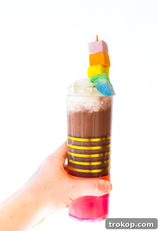 This boozy frozen hot chocolate recipe will fix your chocolate cravings and the Summer heat! - sugar and cloth