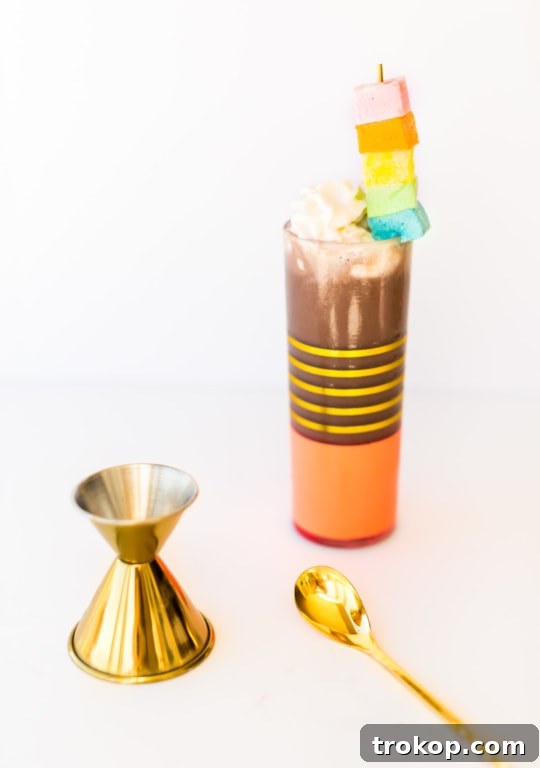 This boozy frozen hot chocolate recipe will fix your chocolate cravings and the Summer heat! - sugar and cloth