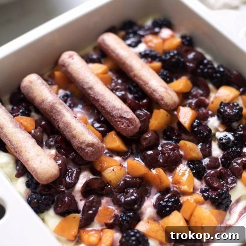 Summer Fruit Tiramisu - Easy No-Coffee Dessert Recipe