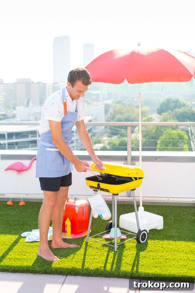 The Ultimate BBQ Party Playbook 3 How to throw the perfect rooftop bbq party! - sugar and cloth - best DIY blog 2015 - houston - ashley rose