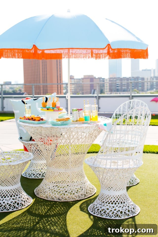 The Ultimate BBQ Party Playbook 4 How to throw the perfect rooftop bbq party! - sugar and cloth - best DIY blog 2015 - houston - ashley rose