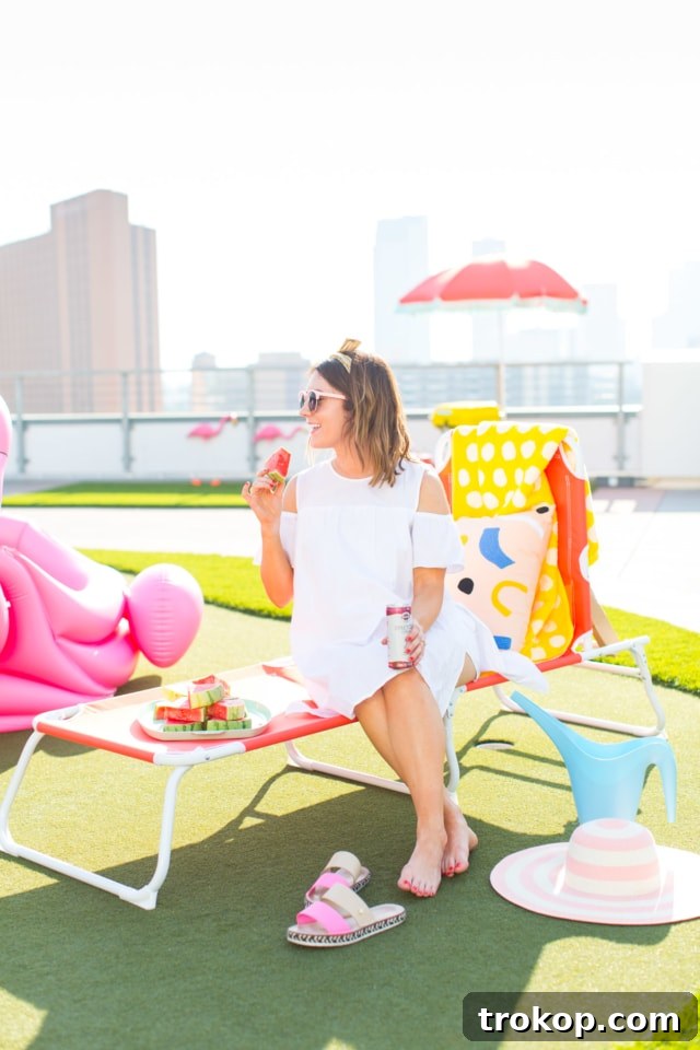 The Ultimate BBQ Party Playbook 7 How to throw the perfect rooftop bbq party! - sugar and cloth - best DIY blog 2015 - houston - ashley rose