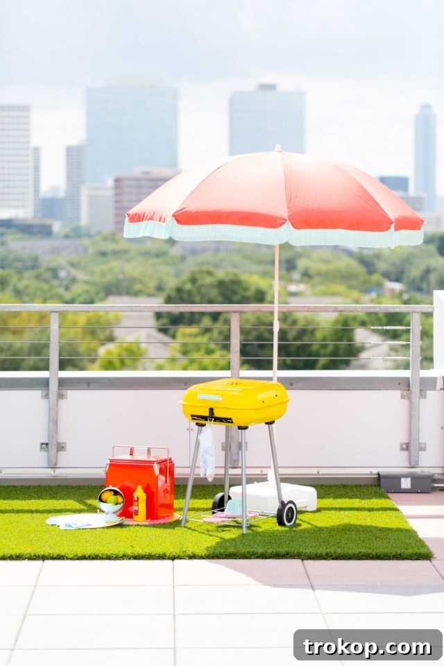 The Ultimate BBQ Party Playbook 8 How to throw the perfect rooftop bbq party! - sugar and cloth - best DIY blog 2015 - houston - ashley rose