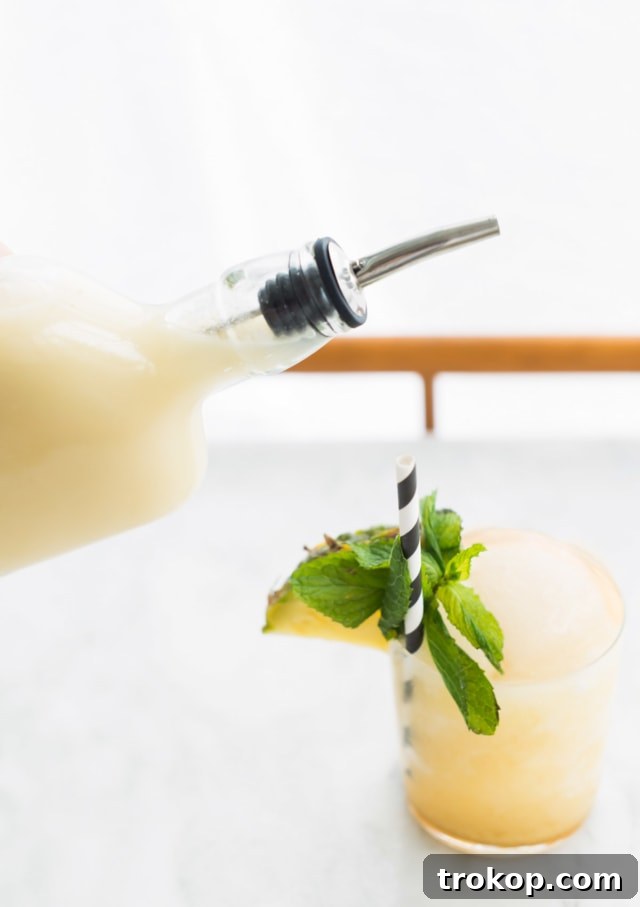 Pina Colada Shaved Ice Paradise 5 Piña Colada Snow Cone -Sugar & Cloth - Houston Blogger - Cocktail Recipe