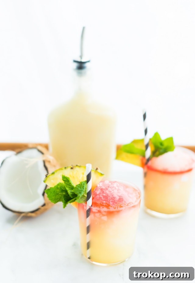 Pina Colada Shaved Ice Paradise 7 Piña Colada Snow Cone -Sugar & Cloth - Houston Blogger - Cocktail Recipe