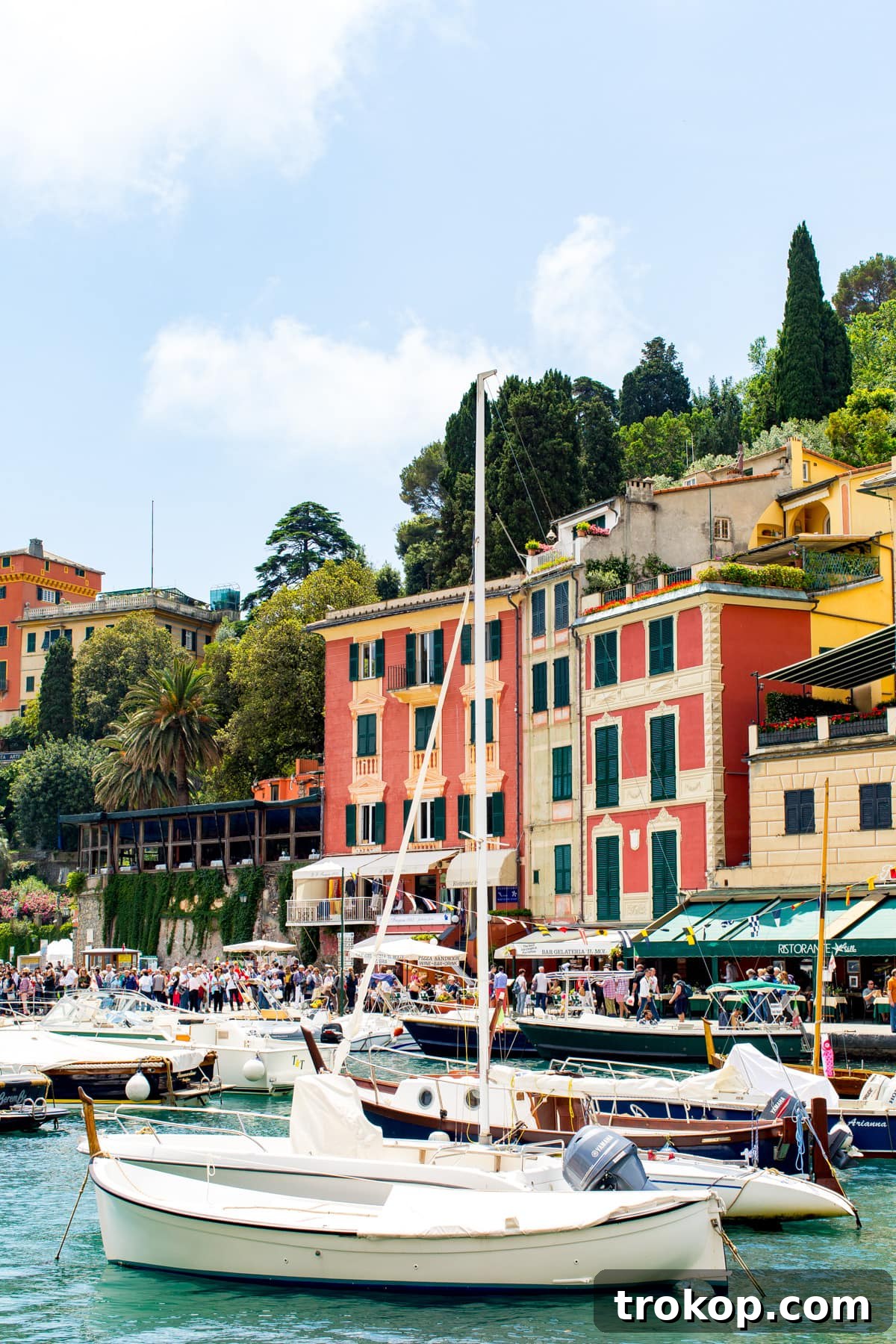 Mediterranean Escapade, Part 2: Aix, Portofino, Cinque Terre, Rome 22 Relaxing with an Aperol Spritz in scenic Portofino, a perfect end to a day of exploration.