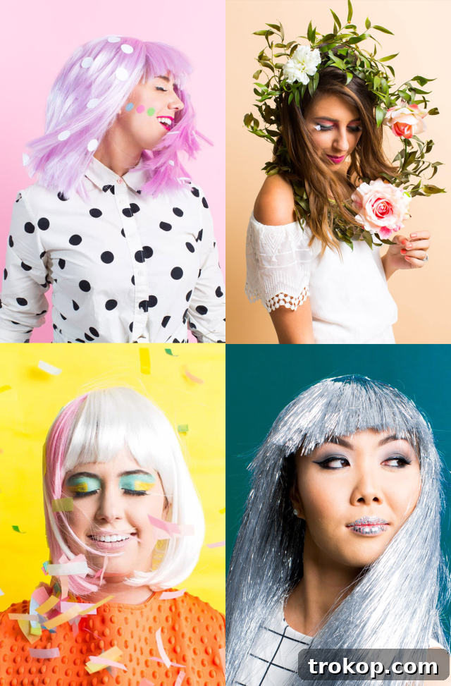 Craft Your Own Halloween Wigs and Lashes 2 Halloween Wigs
