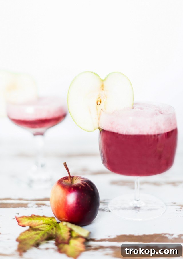 Poison Apple Cocktail Garnish