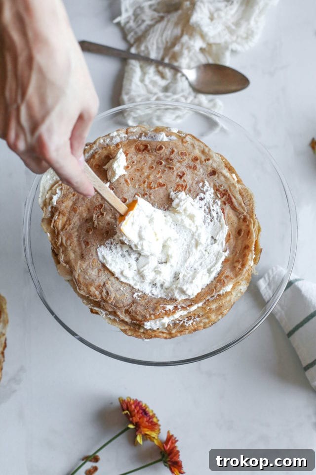 Chai Crepe Cake - Sugar & Cloth - Houston Blogger - Recipe - Fall