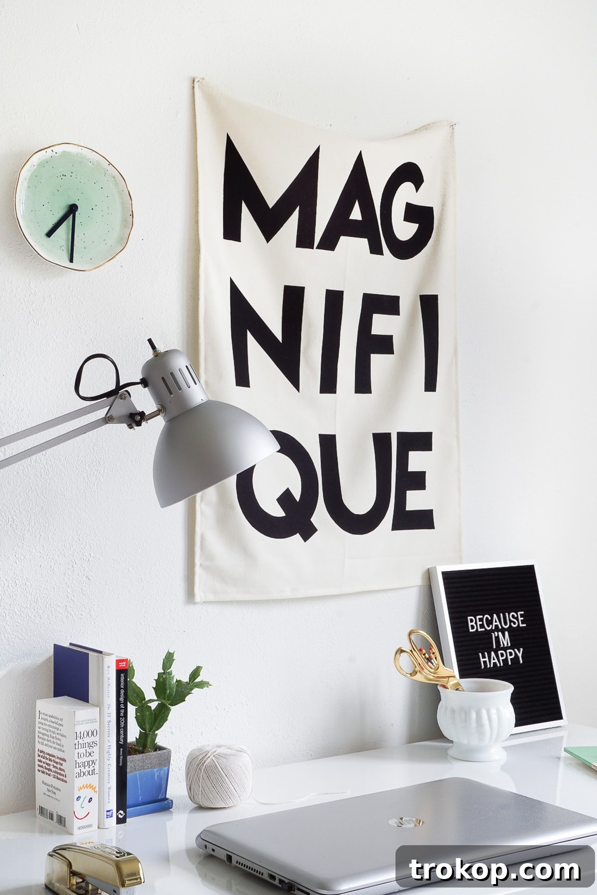Printable Fabric Flag Lettering 2 DIY Printable Fabric Flag Word Art - Budget-Friendly Custom Wall Decor for Home & Studio