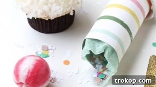 DIY Surprise Party Poppers for a festive celebration