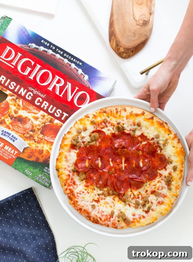Kick Off Your Table with DIY Football Coasters and Mats 13 Football shaped pepperoni pizza centerpiece for a game day party