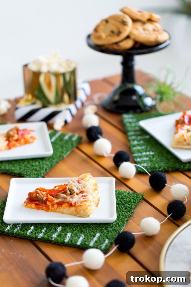 Kick Off Your Table with DIY Football Coasters and Mats 9 Collection of handmade leather football coasters for a party