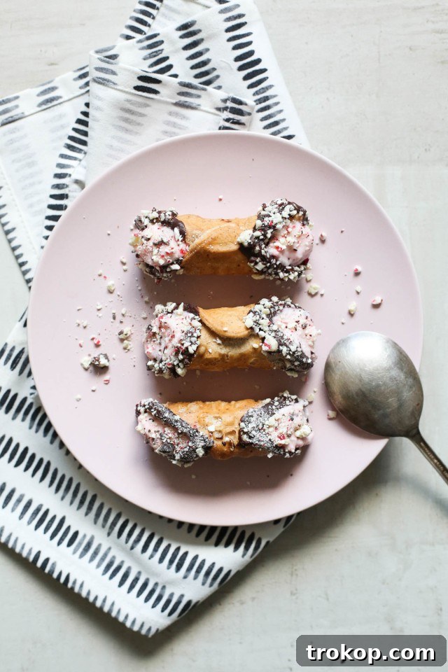 Peppermint Canoli Bark Recipe