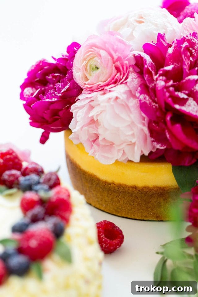 Elevate Your Cheesecake: Creative Topping Ideas 3 Three different cheesecakes each with a unique DIY winter topper