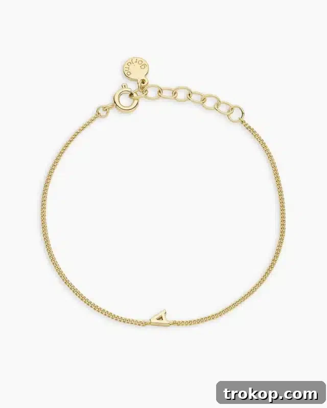 Wilder Mini Alphabet Bracelet