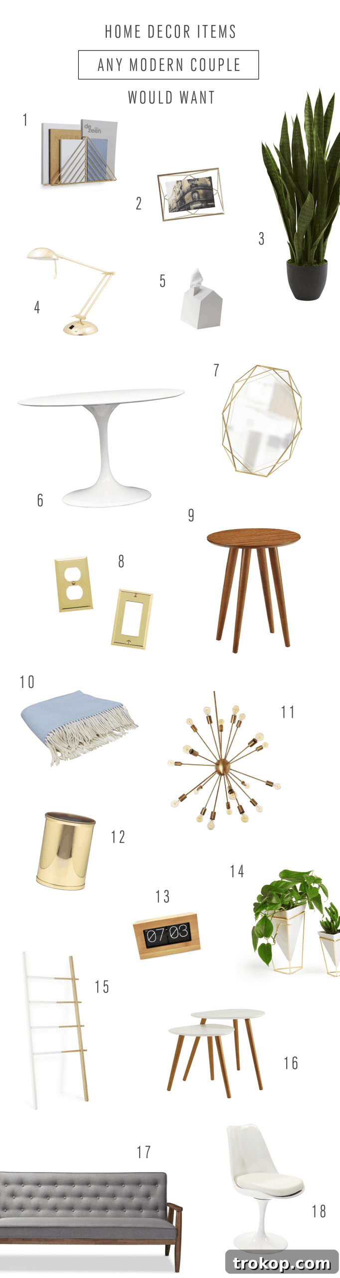Stunning mid-century modern chandelier, a centerpiece for modern home decor featured on Sugar & Cloth blog.