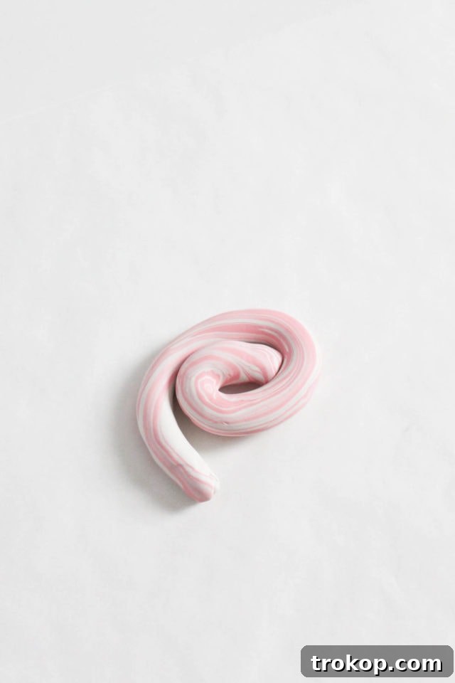 Swirls of Zen DIY Incense Holder 6 DIY Clay Rose-Marbled Incense Holders by Sugar & Cloth, an award winning DIY blog.