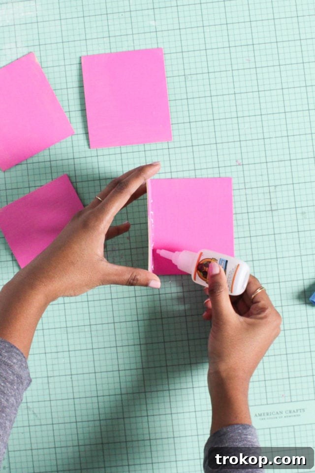 DIY Nesting Desk Organizer by Sugar & Cloth, an award winning DIY, home decor, and recipe blog.