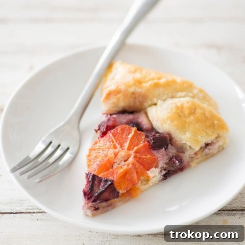 Citrus Orange Galette